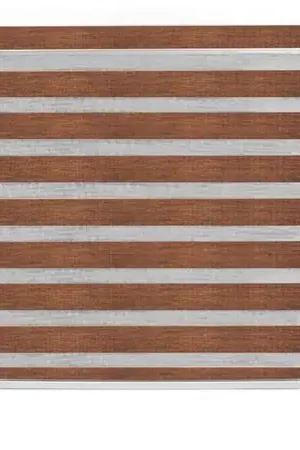 A Buon Prezzo Cortina Roller Duo Superior Marrón Ancho 190cm x Alto 200cm Marron