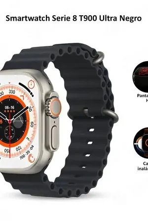 Smartwatch T900 Ultra Negro Novità